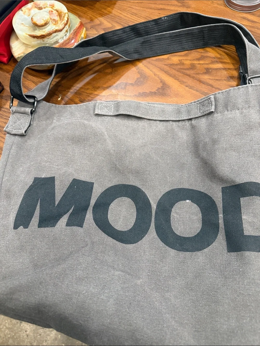 MOOD Canvas Duffel Bag - Gray